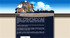 Desktop Screenshot of independentdampsurveyor.co.uk